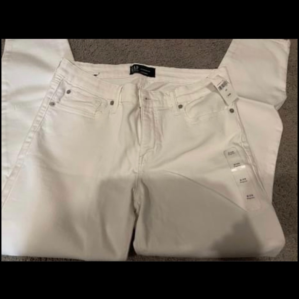 BNWT gap white skinny jeans size 8/29